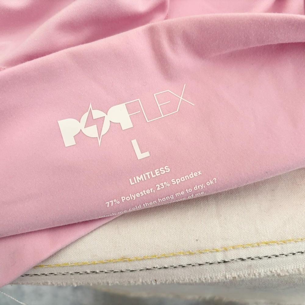 Popflex Crisscross Hourglass Twirl Skort - Picture 4 of 5